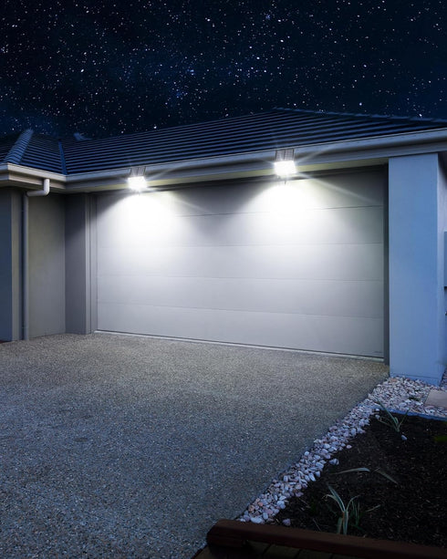 SUPERDANNY Solar Motion Sensor Outdoor Flood Lights with 113 Bright LEDs, Dusk to Dawn Outside Flood Lights with 16ft Cable IP65 Waterproof, Secur...