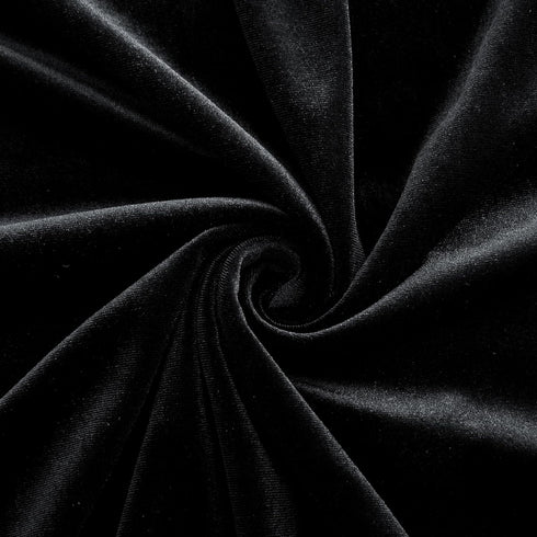 Black Velvet Fabric by The Yard,1 Yard 60" Wide Soft Stretchy Velvet Cloth for Upholstery Sofa Chair Cover,DIY Sewing,Costume,Craft,Curtain...