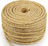 Sisal Rope Cat Scratcher 4mm by 100Ft Cat Tree Rope for Cat Scratching Post Tree Tower Replacement Repair and Replace, DIY Hemp Twine Rope...
