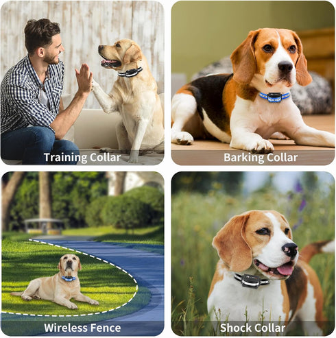PaiPaitek Shock Collar Replacement Strap for Most of Training Collar, 3/4 Inch Dog Collar Replacement for Wireless Fence and Bark, Adjustable Wate...