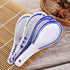 VanEnjoy Set of 4 Chinese/Japanese Ceramic Soup Spoons, Tradition Blue and White Ceramic Spoon Suitable for Soup...