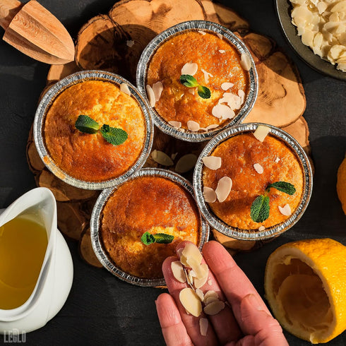LEGLO 100 Pcs Disposable Egg Tart Tins - 2.9" Aluminum Mini Pie Tins, Quality and Durable Material, Easy to Use and Oven Safe, Moisture and Odor R...