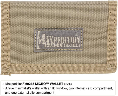 Maxpedition Gear Micro Wallet Black...