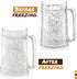 Beer Mugs For Freezer, Double Wall Insulated Plastic Glasses – Freezer Mugs, 16 oz – Perfect Frozen Beer Mugs for Home Bar Accessories, Gifts for ...