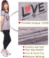Dog Shirts Love Puppy Shirt Mommy Dad/Pets Clothes, Sleeveless Vest T-Shirt Doggy Clothing Crewneck Womens Sweatshirt, Apparel for Dogs Cats Mom S...