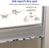 AVERY Marks A Lot Dry Erase Markers, Low Odor White Board Markers with Bullet Tip, 6 Black (24483)...
