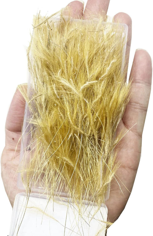 Cayway Miniature Static Grass Model Grass Tufts Model Wheat Static Artificial Grass for Train Landscape Railroad Scenery...