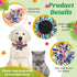 36 Pieces Dog Collar Flower Pet Flower Collar Girl Dog Accessories Adjustable Dog Collar Flower Fall Dogs Collar Attachment for Small Medium Large...