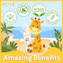 Baby’s 100% Mineral Zinc Oxide Sunscreen Foam Spray, safe natural sensitive skin sunblock Babies or Toddlers: SPF50 Broad Spectrum UVA UVB, Sunbur...