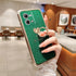 for Motorola Moto G Stylus 2023 (4G) Phone Case (6.5-inch) with Ring Kickstand Sparkly Slim Soft Silicone Shockproof Protective Cover - Alpine Gre...