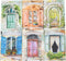 MAFELOE Scrapbook Supplies 6 Packs, 20 Pieces Each, Junk Journal Kit Decoupage Paper Scrapbook Paper Materials-Door&Window Flower...