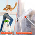 Window Squeegee for Home, 2 in 1 Window Cleaning Car Squeegee Windshield Cleaning Sponge and Silicone Squeegee,Window Cleaner Tool with Extension ...