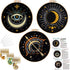 Louise Maelys 3 Set Tarot Moon Embroidery Kits for Beginners with Evil Eye pattern,Adults Starter Cross Stitch Kit DIY Needlepoint Kits...