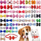 PET SHOW Adjustable Cute Dog Bow ties Collar for Small Dogs Puppy Cats Bowties Neckties Pet Grooming Accessories Assorted Randomly Pack of 50...
