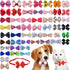 PET SHOW Adjustable Cute Dog Bow ties Collar for Small Dogs Puppy Cats Bowties Neckties Pet Grooming Accessories Assorted Randomly Pack of 50...