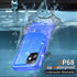 Cozycase Compatible with iPhone 12 Pro Max Waterproof Case - Full Body Rugged Dustproof Shockproof Cover Bumper Case with Built-in Screen Protecto...