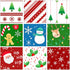 300 Christmas-Themed Paper Chain Strips for Crafting. No Glue or Tape Needed. Kid Friendly & Family Fun. 10 Winter Patterns. Yields Over 50 Feet o...