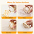 Reusable Lint Roller Ball for Lint Pet Hair, Washable Portable Bag Cleaning Ball for Clothes (Yellow)...