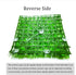 2pcs (10"X10") Artificial Aquarium Grass Mat Decorations Artificial Plastic Lawn Ornament Landscape Green Plants Decoration for Saltwater Freshwat...