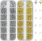 1720pcs Jump Rings for Jewelry Making Kit with Jump Rings and Lobster Clasps?Gold & Silver Open Jump Rings for Necklace and Jewelry Repair?Jewelry...