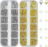 1720pcs Jump Rings for Jewelry Making Kit with Jump Rings and Lobster Clasps?Gold & Silver Open Jump Rings for Necklace and Jewelry Repair?Jewelry...