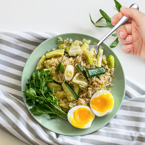 LOVEINUSA 15PCS Dinner Spoons Set, Teaspoons Stainless Steel Spoons Silverware Tablespoons for Home Kitchen Restaurant...