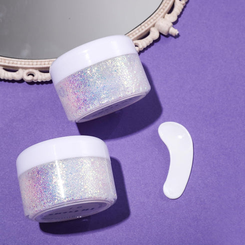 Holographic Body Glitter Gel for Body Face Hair Lip Makeup, Sparkling Glitter Long-Lasting Waterproof Liquid Sequins for Women Girls Perfect for M...