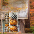 Fall Pumpkins Garden Flag 12x18 Inch Polka Dots Small Double Sided For Outside Thanksgiving Burlap Plaid Bowknot Welcome Yard Autumn Decoration...
