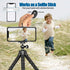 Phone Tripod Mini Flexible Adjustable Cell Phone Tripod Stand Holder with Remote and Universal Clip for iPhone 15 14 13 12 Pro Max 11 Mini 10 XR X...