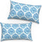 Outdoor Lumbar Pillow Covers 12”x20”, Rectangle Throw Pillow Covers for Patio Furniture, Decorative Lumbar Cushion Case for Garden Balcony Couch O...