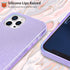 MATEPROX Compatible with iPhone 12 Pro case Compatible with iPhone 12 Cases Glitter Bling Sparkle Cute Girls Women Protective Cover (Purple)...