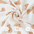 LifeTree Baby Swaddle Blankets Dog, 70% Viscose Bamboo and 30% Cotton Muslin Swaddle Blankets Boys Girls Swaddling Wrap Receiving Blanket Neutral ...