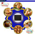 Mesh Silicone Hamburger Bun Mould, 20-Cavity Mini Hamburger Mould Silicone for Gluten-Free Hamburger Buns with Pinholes for Better Air Circulation...