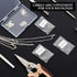 3 Gram Silver Solder 3 Pcs Silver Solder Wire Set Tiny Medium Density Jewelry Precut Chips Solder Soft Medium Hard Silver Wire Jewelry Solder Sold...