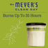 MRS. MEYER'S CLEAN DAY Soy Aromatherapy Candle, 35 Hour Burn Time, Made with Soy Wax and Essential Oils, Lemon Verbena, 7.2 oz...