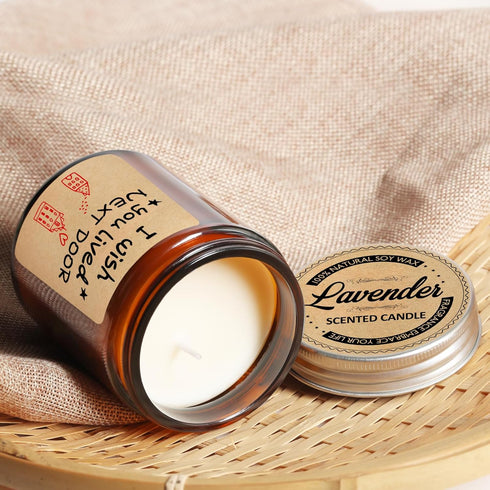 Gifts for Women, Birthday Gifts for Women, Unique Lavender Scented Candles, Funny Friendship Gift for Best Friend, Birthday, Her, BFF, Sisters, Be...