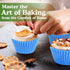Regency Wraps Standard Baking Cups Greaseproof Professional Grade For Cupcakes and Muffins, Light Blue Solid, Pack of 40...