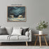 Posterizer 1 pcs-old farm house in snowy winter nature-in oil painting style-13-Landscape & Nature Art-GIft for Men Women Teens-Dining Room Decor-...