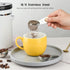 Smithccraft Measruring Coffee Scoop, 18/8 Stainless Steel Measuring Spoons Scoops Set of 2, Metric & US Measurer coffee Tablespoons 15ml and 30ml...