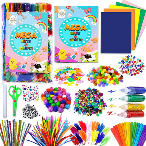 Goodyking Arts and Crafts Supplies for Kids - All in One Kids Crafts Toddler Activities Kids School Supplies Age 4 5 6 7 8 Years Old Craft Art Sup...