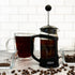 French Press Immersion Brewer Coffee Maker with Stainless Steel Filter System, 12oz, Black...