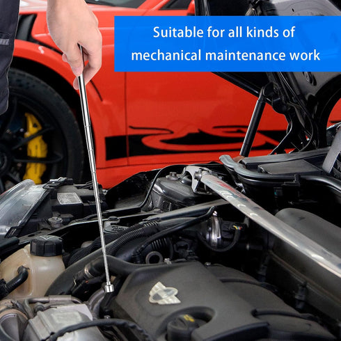 Magnetic Pickup Tool 2PCS Extendable Magnet Stick with 35LB and 20LB Telescoping Magnet Stick Tool, Gift for Men...