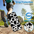 for Nokia C300 6.52" Phone TPU Soft Cover with Cow Print Design for Women Men, Shockproof Protection Basic Case for Nokia C300 N155DL...
