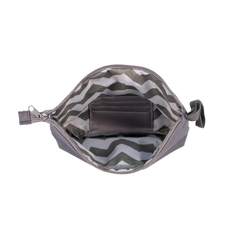 J.L. Childress 5-in-1 Diaper Bag Organizer for Diaper Bag, Purse or Travel Bag, 5 Piece Set, Grey/Chevron...