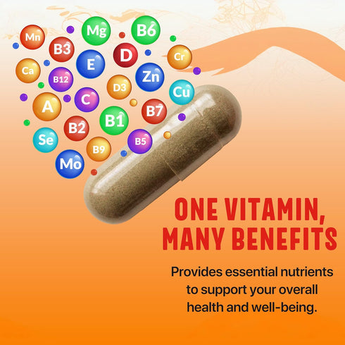 100% Pure Multivitamin for Women + Hair Growth Vitamins - Biotin, Vitamins, Minerals, Antioxidant Complex - Supports Hair Growth, Healthy Skin, St...