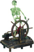 Penn-Plax Action-Air Aerating Aquarium Ornament – Creates Movement in Fish Tank – Air Pump Driven – Skeleton at The Wheel...