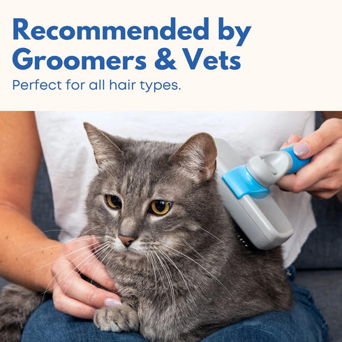Self Cleaning Slicker Brush For Dogs and Cats - Top Slicker Dog and Cat Brush - Effective, Comfortable, and Super Easy to Clean - Perfect For Groo...