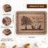 SteadStyle Retirement Gifts for Women or Men 2024 - Premium Walnut Wood Cutting Board Gifts for Retirement, Retirement Gifts Ideas for Mom, Dad, C...