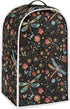 Floral Dragonfly Blender Cover Kitchen Appliance Cover Anti Fingerprint Stain Resistant Fabric Stand Mixer or Coffee Maker with Top Handle for Hom...