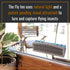 Dr. Killigan's The Fly Inn | Window Fly Traps | Sticky Fly Strip | Indoor Insect Trap | Catches and Hides Bugs | Better Than Fly Paper or Ribbon |...